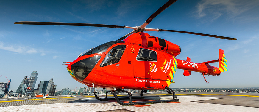 Octogenarian Struck by Car Air-Lifted to Hospital