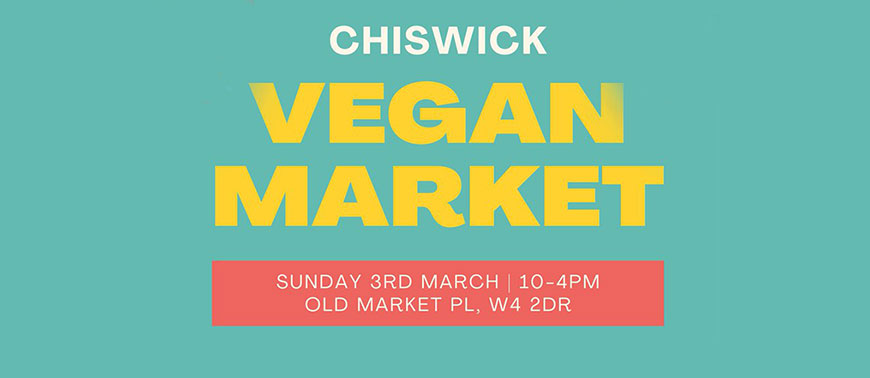 Vegan Market Joins Forces with Chiswick Flower Market!